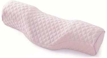 Uplifted Finds Cervical Memory Foam Neck Relief Pillow With Breathable Washable Cover pink