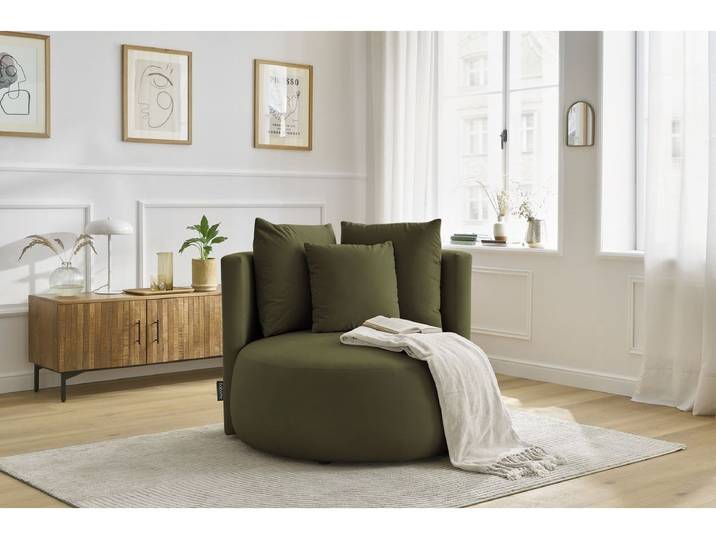 Fauteuil CESAR velours