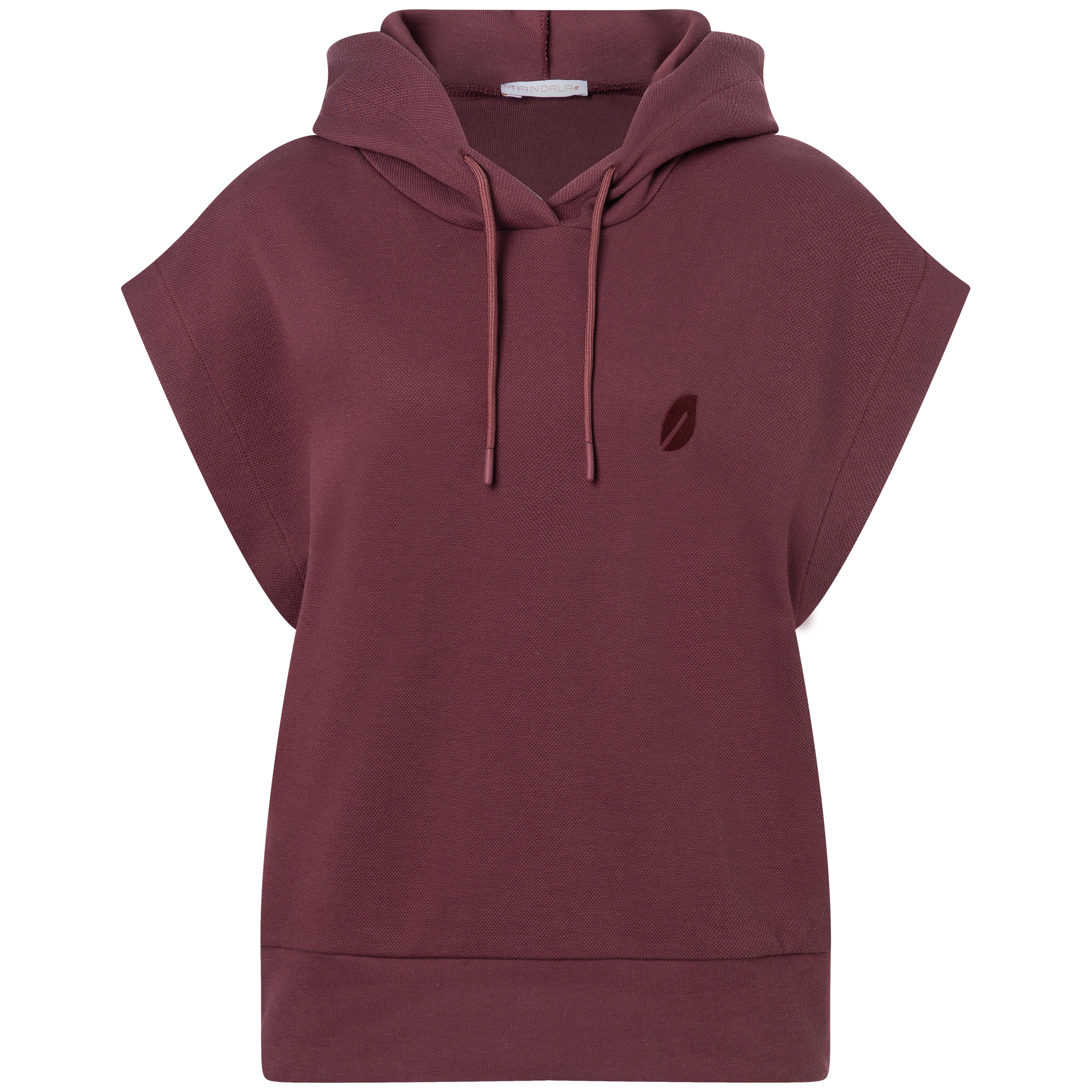 Mandala Damen Hoodies rot Größe XS Yoga | Lifestyle Hautfreundlich