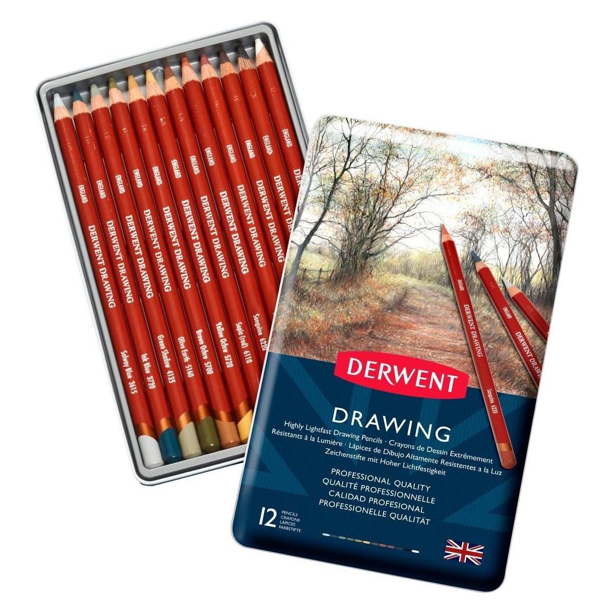 Derwent Zeichenstift-Set, 12 Stifte (12x) (0700671)