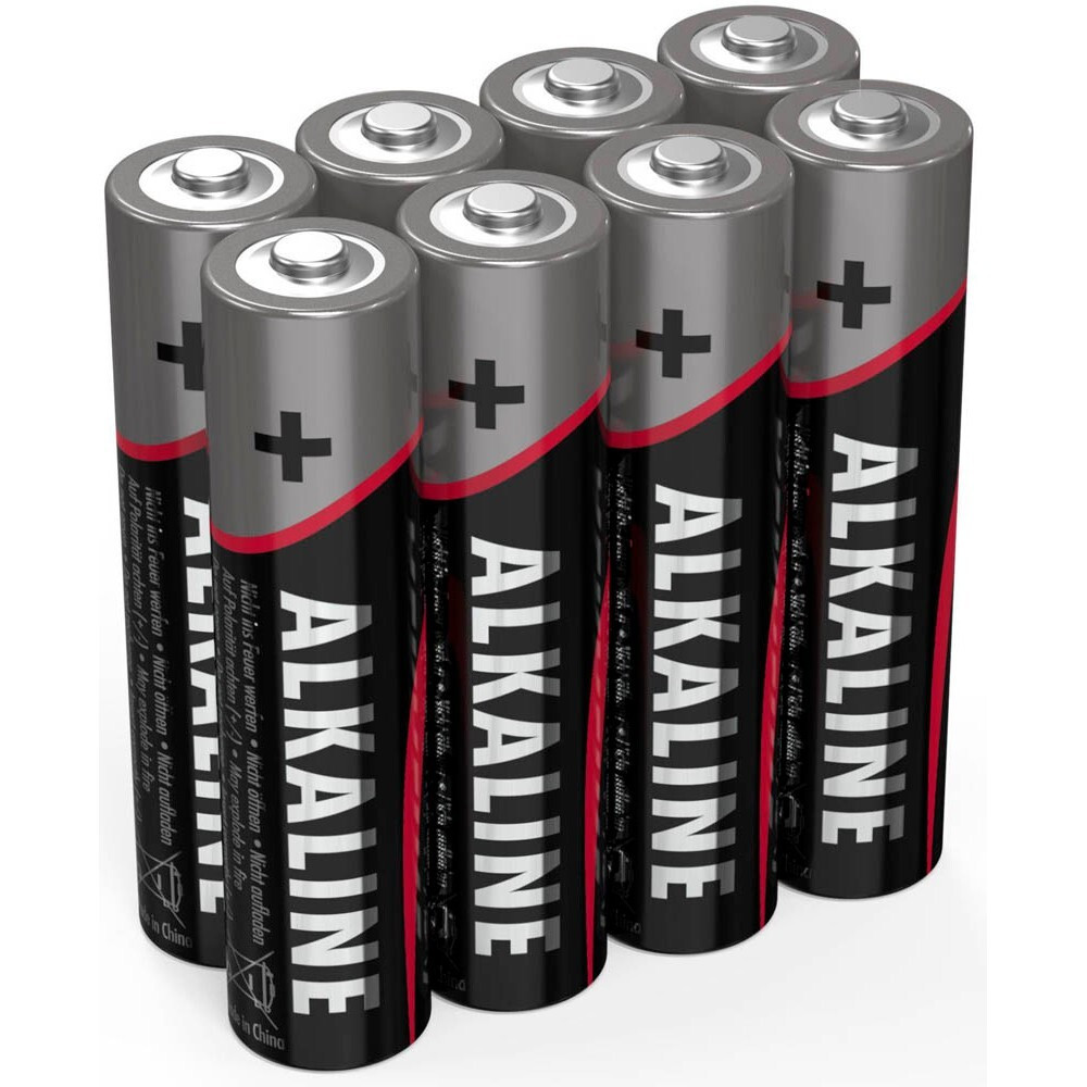 Ansmann Alkaline Micro AAA LR 03 Red-line batterijen 1x8 stuks