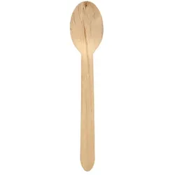 Papstar 250 Löffel Holz `pure` 16 cm