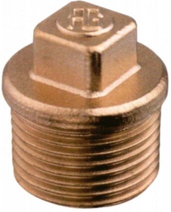 Guidi Tappo a vite maschio in ottone 1/4