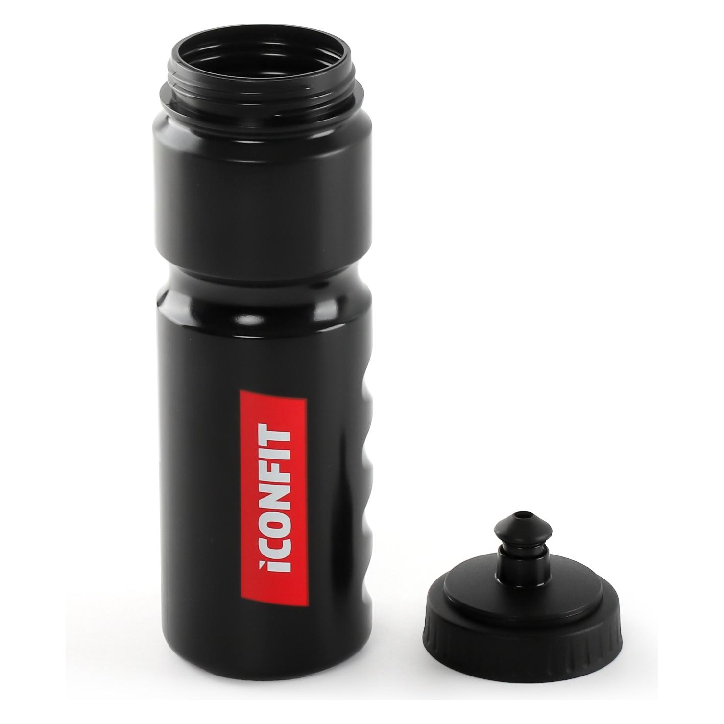 Iconfit Shaker Bike Trinkflasche, 750 ml, schwarz (74660622)