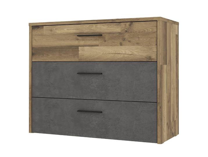 Commode Rye 100 x 80 x 42cm Gris