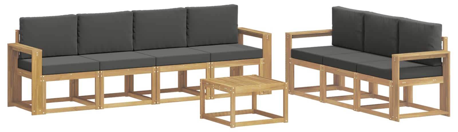 Outdoor-Sofagarnitur 7 pcs