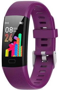 Inspired Deals Y10 Smart Fitness Tracker With Heart Rate Sleep Blood Oxygen Monitoring And Call Reminder purple