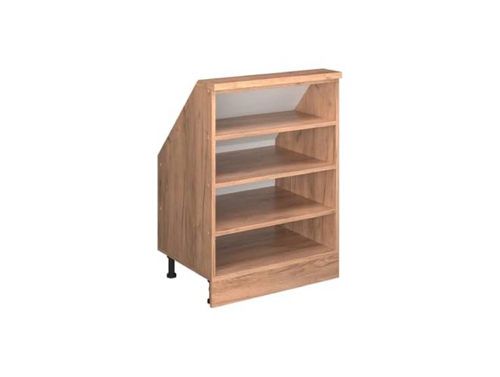 Vicco Küchenschrank für Dachschrägen R-Line, Goldkraft Eiche/Goldkraft Eiche 60 cm