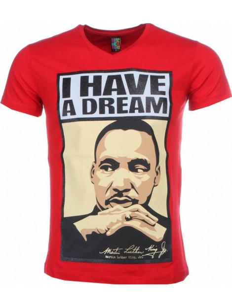 Local Fanatic T-shirt martin luther king i have a dream print