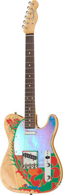 Fender Jimmy Page Telecaster RW NAT Natural mit Dragon Graphic