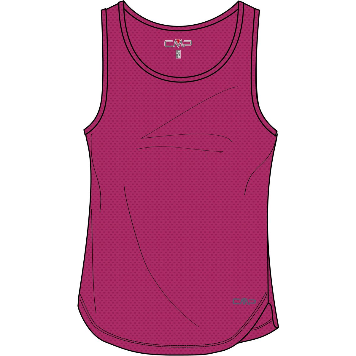 CMP Woman TOP magenta (B807) 34 35N5596-B807-34