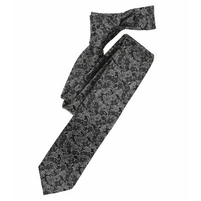 Krawatte VENTI "VENTI Krawatte gemustert", Herren, schwarz, 100% Seide, Krawatten