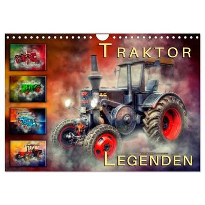 Traktor Legenden (Wandkalender 2027 DIN A4 quer), CALVENDO Monatskalender