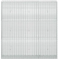 vidaXL, Steinkorb, Gabion mit 3,5 mm Draht und 5x2,5 cm Maschen 150x30x150 cm