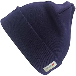 Result Unisex Strickmütze mit Thinsulate Futter Mütze RC033X navy one size