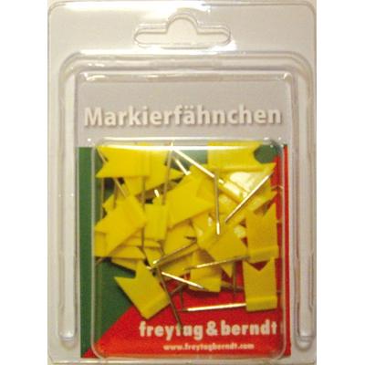 Pin Fähnchen gelb