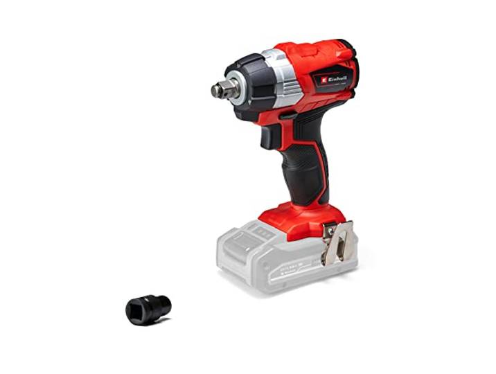 Einhell Professional Boulonneuse sans fil TP-CW 18 Li BL Solo PXC 18 V 215 Nm moteur Brushless carré mâle adaptateur embout éclairage LED sans batterie