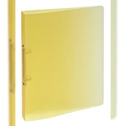 Brunnen Ringbuch FACT!, Polypropylen, DIN A4, schmal, gelb