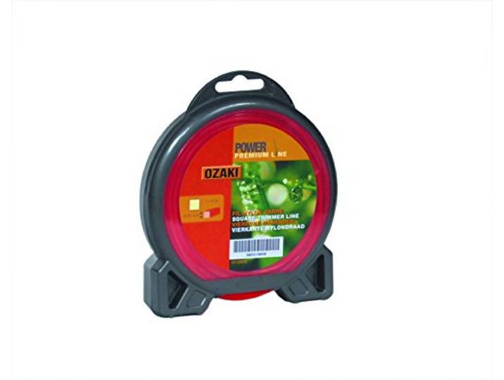 GREENSTAR 3890 Spoel nylon band rond Premium Line Ozaki 15 m x ø 2,40 mm zwart