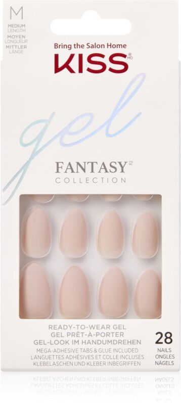 Kiss Gel Fantasy Fantasy False Nails Wait n See 28 pc