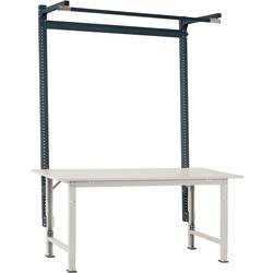 Manuflex AS1601.7016 Aufbauportal mit Ausleger in Anthrazit RAL 7016, für PACKPOOL Standard mit Breite von 1500 mm