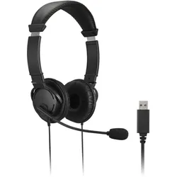 Kensington Classic USB-A Headset mit Mikrofon und Lautstärkeregler