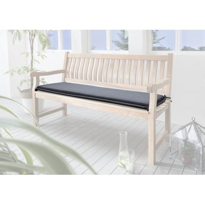 Bankauflage DESTINY "POLSTER", grau, B:140cm T:45cm, Polyester, Polsterauflagen, Bankauflage, Polyester