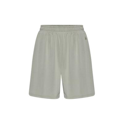 Shorts OXMO "Shorts OXBjörk", Damen, Gr. L, N-Gr, grün (seagrass), Obermaterial: 64% Modal CMD. 36% Polyester PES., Hosen Shorts