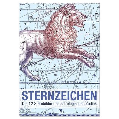 Sternzeichenkalender (Wandkalender 2027 DIN A2 hoch), CALVENDO Monatskalender