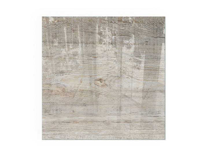 KAMINBODENPLATTE 60x60 cm - Helle Holzstruktur