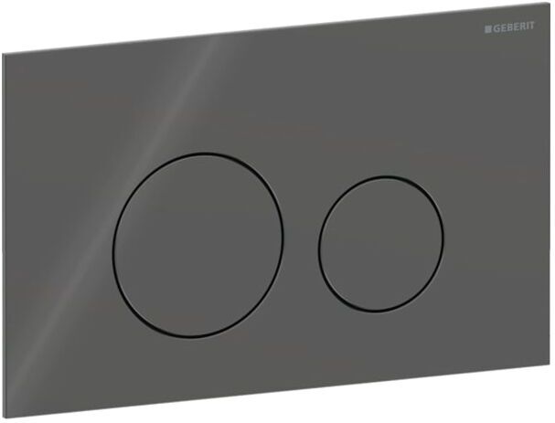 Geberit Sigma40 Betätigungsplatte 115628JK1 Round, lava, für 2-Mengen-Spülung