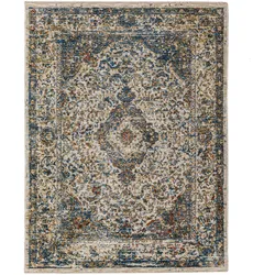 TEPPICH ADUR, im Vintage-Stil, Erdtöne-Bunt, 160 x 230 cm