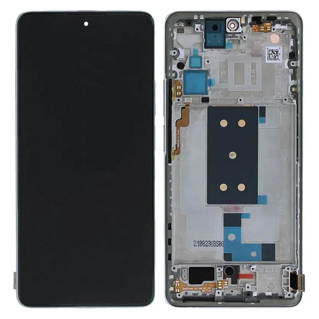 Xiaomi 11T Pro LCD-screen - Silver (Display, Xiaomi 11T Pro) (56000D0K3S00)