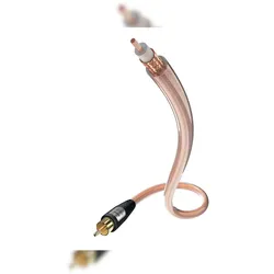 Inakustik 003083101 Audio-Kabel 10 m RCA Transparent