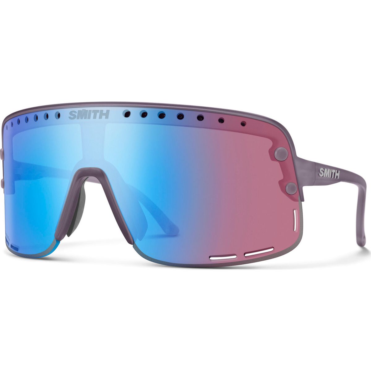 Smith Ultralite matte meteorite crystal chromapop low light rose blue mirror (4QI-99G0) 2076404QI99G0