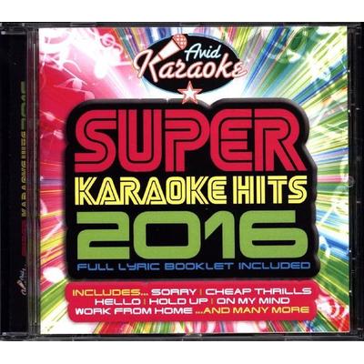 Super Karaoke Hits 2016 - Various, CD, 5022810321620