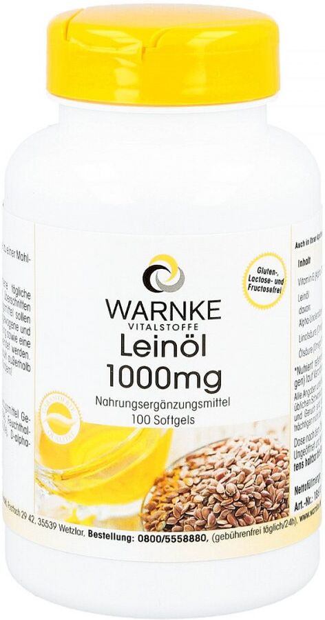 Leinöl 1000 mg 100stk