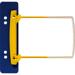 Jalema Abheftbügel 5712525, Clip-Plus, 100 Stück, 50mm Füllhöhe Plastik mit Heftstreifen Deckschiene