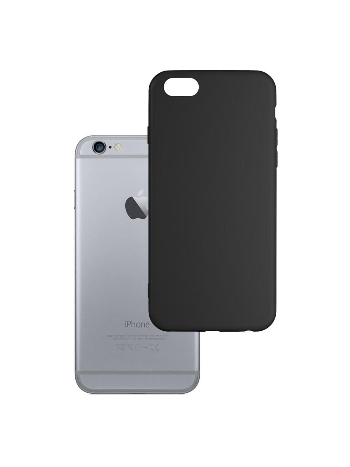 3mk Matt Case for iPhone 6 / 6s - Black
