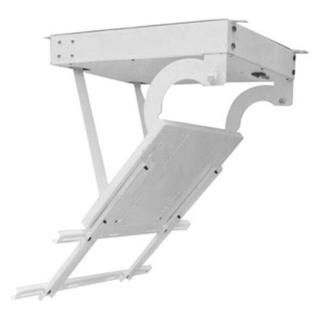 Multibrackets Deckenhalter 32"-100", motorisiert, weiss, Metall (Decke, 100 kg, 32" - 100") (9592)