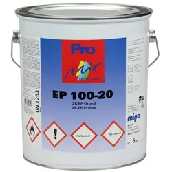 MIPA 2K EP-Grundierung EP100-20, RAL7032 kieselgrau 5kg