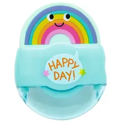 Moses Happy Day 2-in-1 Anspitzer & Radierer, sortiert