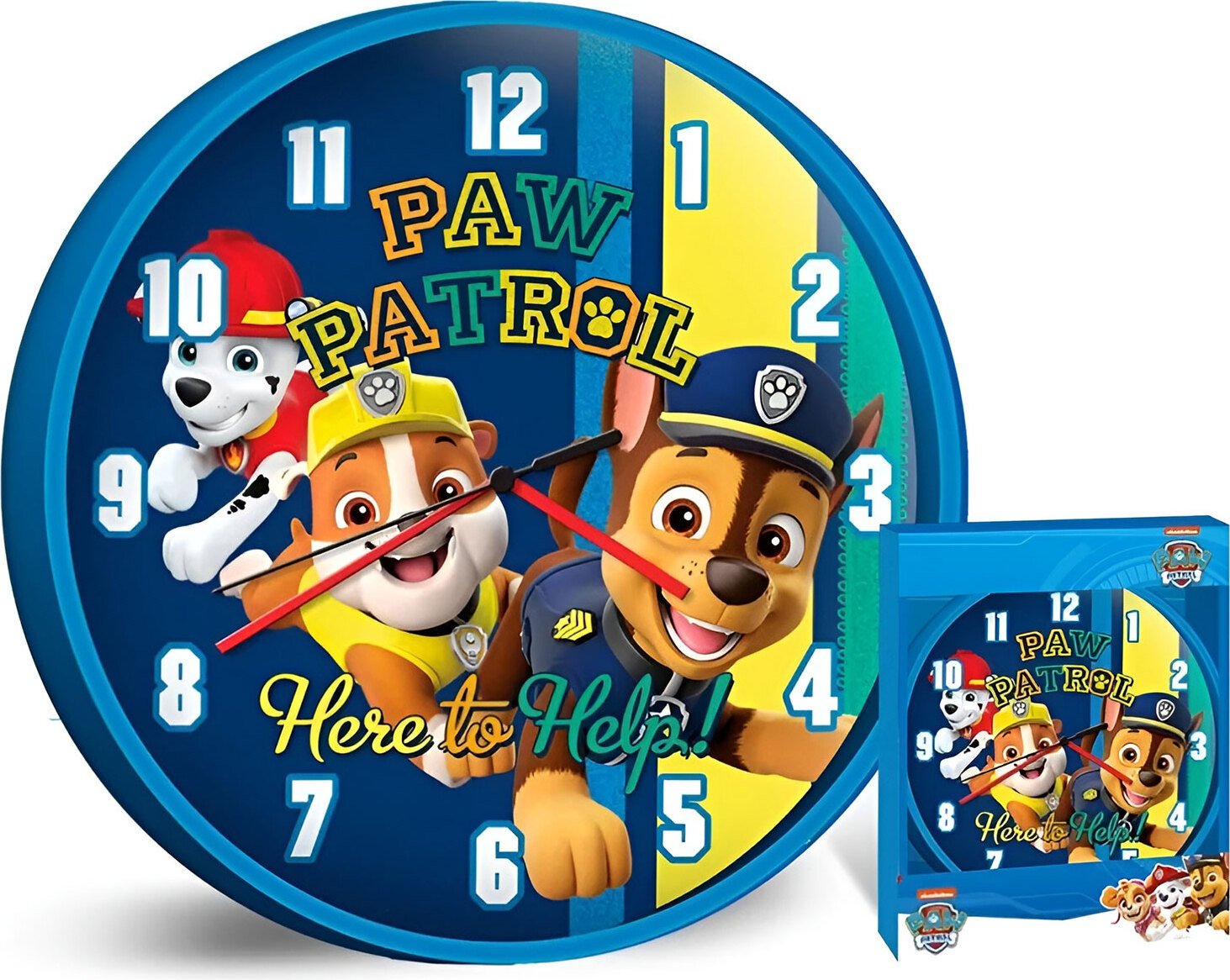 Wandklok Nickelodeon Paw Patrol