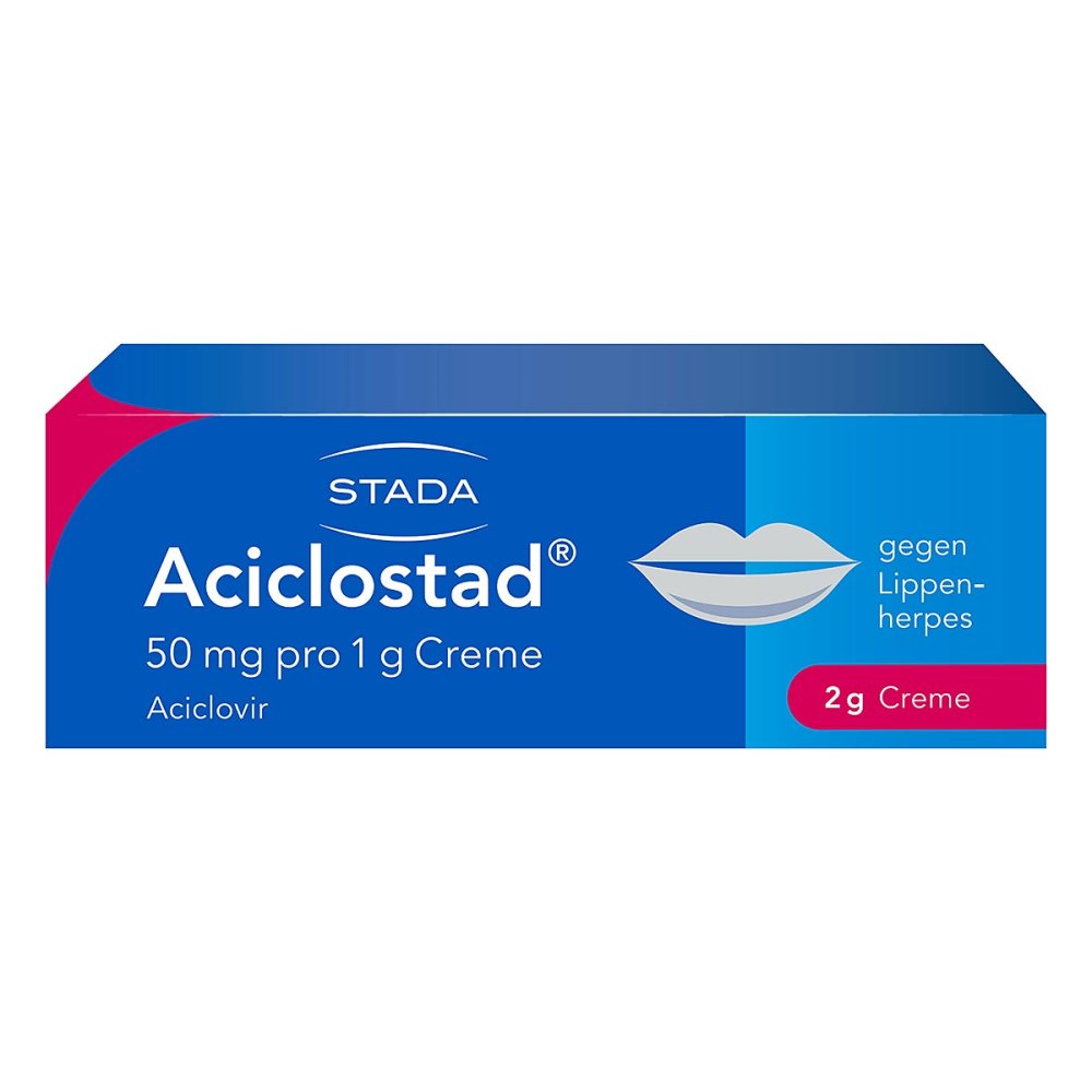 STADA Consumer Health Deutschland GmbH Aciclostad gegen Lippenherpes Aciclovir Creme 06873114