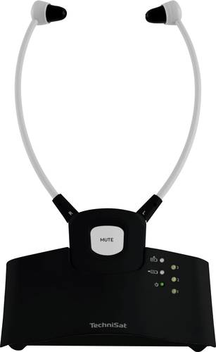 TechniSat STEREOMAN ISI 3 In Ear Kopfhörer Funk, Bluetooth Schwarz Lautstärkeregelung HiFi