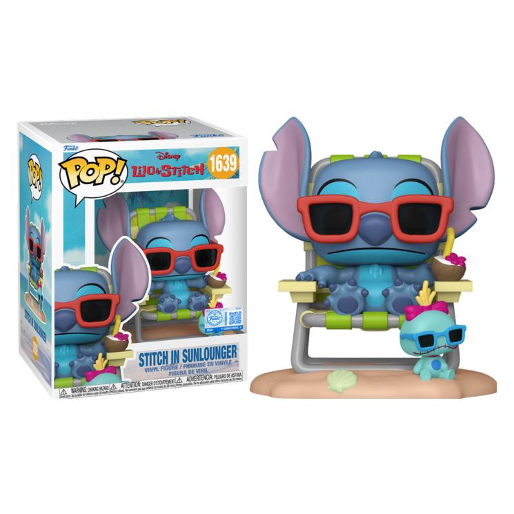Funko POP! Premium Lilo et Stitch - Stitch in Sunlounger Exclusive (88469)