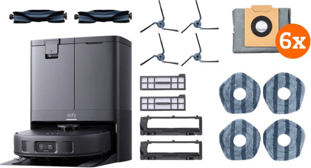 eufy X10 Pro Omni Complete robotstofzuiger en dweilset