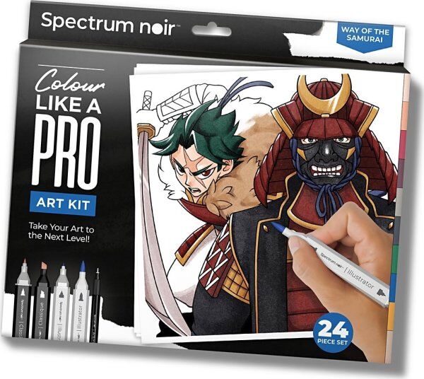 Spectrum noir Diy Kit Illustration, Samurai