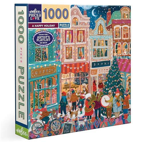 eeBoo Puzzel PZTHOD en eeBoo Een Fijne Feestdag puzzel met 1000 stukjes