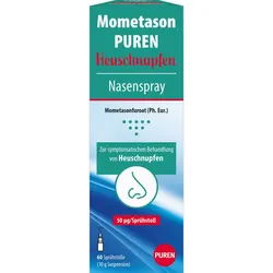 Mometason Puren Heuschnupfenspray 50Ug/Sprühst. 60 10 G